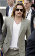 Brad Pitt sorprendió a todos en el Festival de Cannes