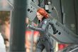 Scarlett Johansson en el rodaje de "Los Vengadores"