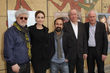 Pedro Almodóvar y Angelina Jolie junto al resto de nominados a los Globos de Oro a la mejor película extranjera