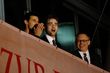 Robert Pattinson y Taylor Lautner, en la premiere de Berlin