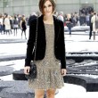 Keira Knightley en el último desfile de Chanel, en París.