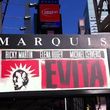 ¡¡"Evita" ya tiene marquesina en Broadway!!
