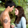 Taylor Lautner y Kristen Stewart en una de las escenas de la saga Crepúsculo