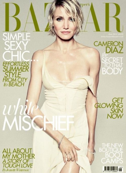 Cameron Diaz, Colin Firth - Cameron Díaz, en la portada de Harper's Bazaar Cameron Diaz, Colin Firth - Cameron Díaz, en la portada de Harper's Bazaar