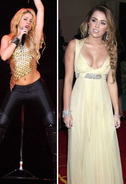 Shakira, Miley Cyrus - ¿Te imaginas a Shakira y a Miley Cyrus cantando un tema juntas? Shakira, Miley Cyrus - ¿Te imaginas a Shakira y a Miley Cyrus cantando un tema juntas?